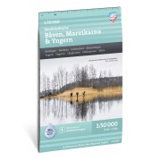 Skridskokarta Båven Marvikarna Yngern Calazo